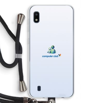 MSN: Samsung Galaxy A10 Transparant Hoesje met koord
