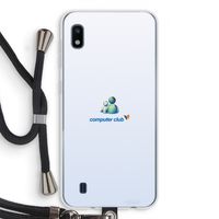 MSN: Samsung Galaxy A10 Transparant Hoesje met koord