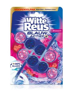 Witte Reus Toiletblok blauw actief bloesem