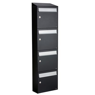 Allux Flow Set 4-Hoog Met Dak Zwart - 40040070_1x4d