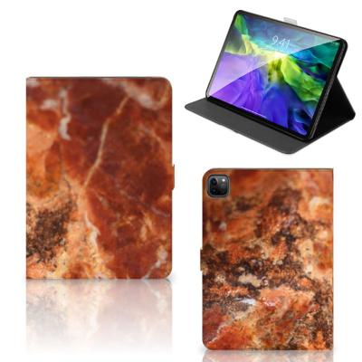 iPad Pro 11 2020/2021/2022 Leuk Tablet hoesje Marmer Bruin iPad Pro 11 2020/2021/2022 Leuk Tablet hoesje Marmer Bruin