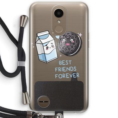 Best Friend Forever: LG K10 (2017) Transparant Hoesje met koord