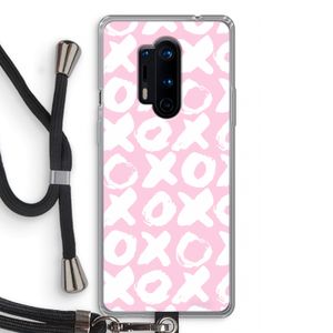 XOXO: OnePlus 8 Pro Transparant Hoesje met koord