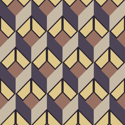 Retrogrijs behang woonkamer