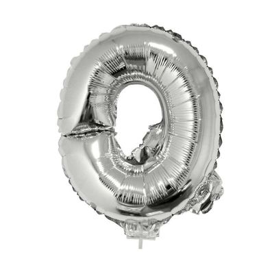 Opblaas letter ballons op stokje