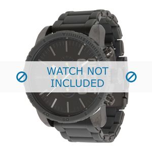 Diesel horlogeband DZ4254 Roestvrij staal (RVS) Zilver 26mm