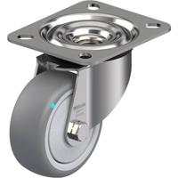 Blickle LEX-TPA 80KFD Zwenkwiel Wieldiameter: 80 mm Draagvermogen (max.): 100 kg 1 stuk(s)