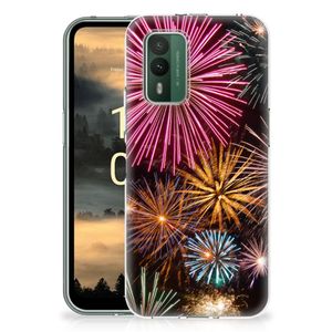 Nokia XR21 Silicone Back Cover Vuurwerk