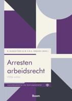 Arresten arbeidsrecht (Paperback)