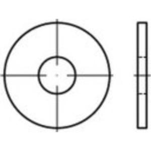 TOOLCRAFT Onderlegring Staal 10000 stuk(s) TO-5440116