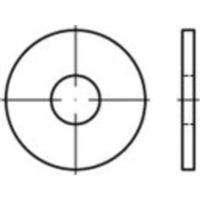 TOOLCRAFT Onderlegring Staal 10000 stuk(s) TO-5440116