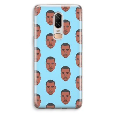Kanye Call Me?: OnePlus 6 Transparant Hoesje