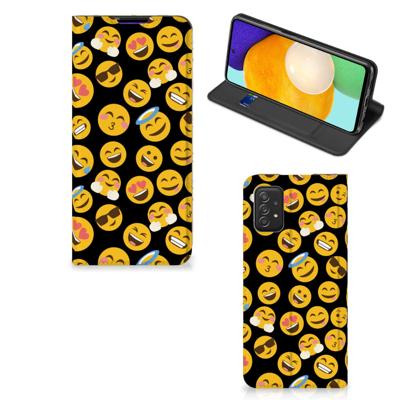 Samsung Galaxy A03s | Hoesje met Magneet | Emoji