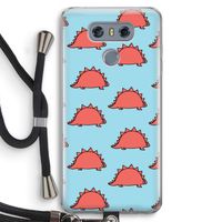 Dinosawrr: LG G6 Transparant Hoesje met koord