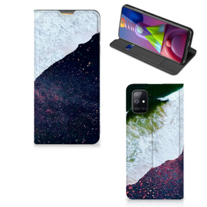 Samsung Galaxy M51 Stand Case Sea in Space