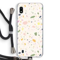 Terrazzo N°21: Samsung Galaxy A10 Transparant Hoesje met koord