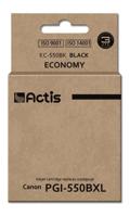 Actis KC-550Bk Inkt (vervanging voor Canon PGI-550BK; Standaard; 23 ml; zwart) Actis KC-550Bk Inkt (vervanging voor Canon PGI-550BK; Standaard; 23 ml; zwart)