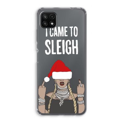 Came To Sleigh: Samsung Galaxy A22 5G Transparant Hoesje