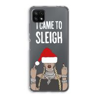 Came To Sleigh: Samsung Galaxy A22 5G Transparant Hoesje
