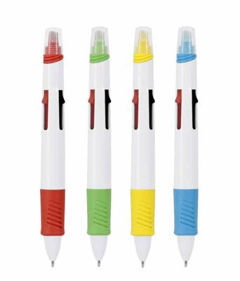 4-kleuren Balpen met Stift