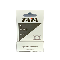 Taya kettingschakel sigma pro 1/2x1/8 zwart per 2 stuks op kaart