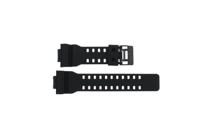Horlogeband Casio GD-100BW / 10418518 Rubber Zwart 16mm