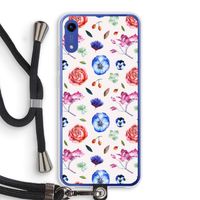 Bloemetjes: Honor Play 8A Transparant Hoesje met koord