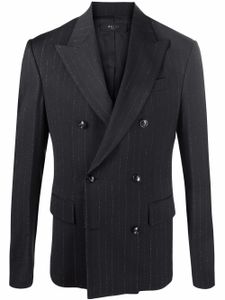 AMIRI blazer à boutonnière croisée - Noir