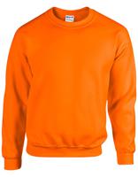 Gildan G18000 Heavy Blend™ Adult Crewneck Sweatshirt - Safety Orange - XL