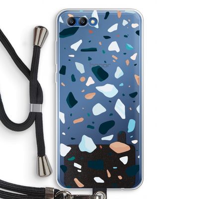 Terrazzo N°13: Honor 10 Transparant Hoesje met koord