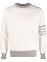 Thom Browne pull en laine - Tons neutres