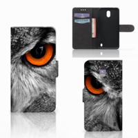 Nokia 2 | Telefoonhoesje | Met pasjeshouder | Uil