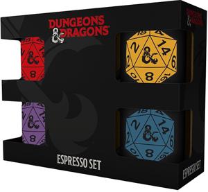 Dungeons & Dragons - Small Espresso Mugs 4-Pack