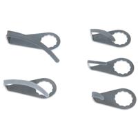 Schabkerkling, gebogen, gebogen, gebogen, klinglengte 36 mm KS Tools 515.5094