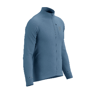 Compressport Hurricane windproof jckt heren - BLAUW - Heren