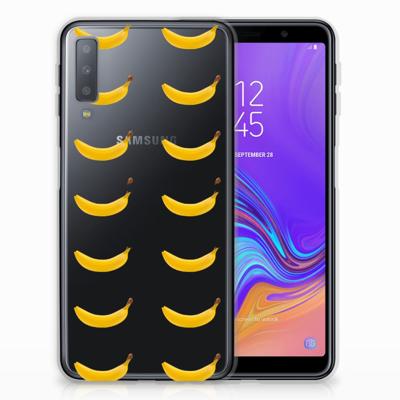 Samsung Galaxy A7 (2018) | Siliconen Case | Banana