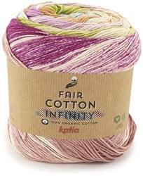 Katia Fair Cotton Infinity 108 Lila-Pistache-Blauw