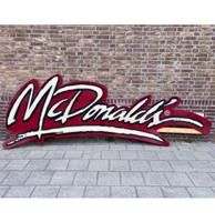McDonald's Zeldzaam Logo Lichtbakplaat 360 x 128 cm McDonald's Zeldzaam Logo Lichtbakplaat 360 x 128 cm