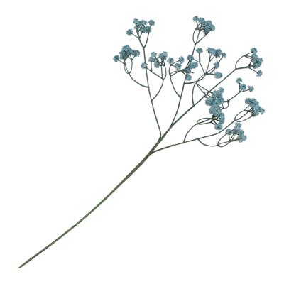 Kunstbloem Gipskruid - 60 cm - blauw - losse tak - kunst bloem - Gypsophila