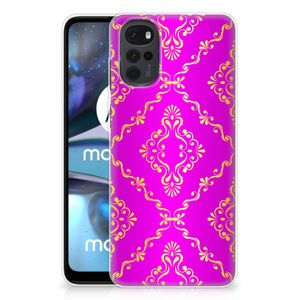 Siliconen Hoesje Motorola Moto G22 Barok Roze