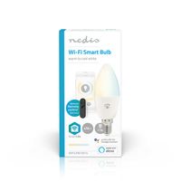 Nedis SmartLife LED Bulb | Wi-Fi | E14 | 470 lm | 4.9 W | 1 stuks - WIFILRW10E14 WIFILRW10E14 - thumbnail