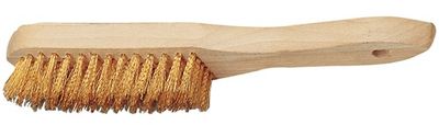 Promat Staalborstel | lengte 295 mm | 0,3 mm messing | 5-rijig - 4000841035 - 4000841035