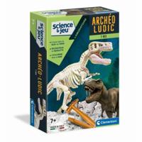 OpgravingsSpel Clementoni T-Rex fosforescente