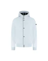 Malelions Placket Softshell Jas Heren Lichtblauw - Maat XL - Kleur: Lichtblauw | Soccerfanshop