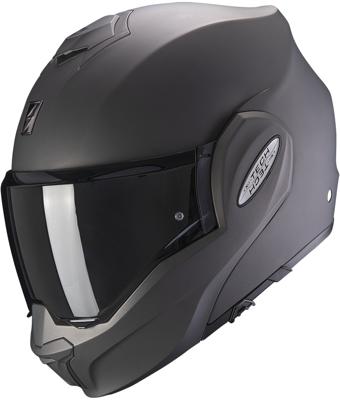 SCORPION EXO-Tech Evo Solid Mat, Systeemhelm, Antraciet