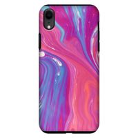 Paarse stroom: iPhone XR Tough Case