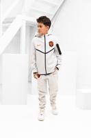 Nederland Tech Fleece Trainingspak Junior 2026-2028 - Maat 152 - Kleur: Lichtgrijs | Soccerfanshop