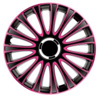 Wieldoppenset LeMans 13-inch zwart/roze PP5133P