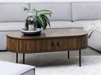 Salontafel Nola Smoked 60x120 cm - Giga Living