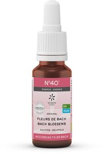 Bach bloesems mengeling 40 energie bio